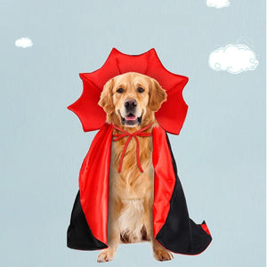 Transform Your Pet into a Spooktacular Vampire with Our Cloak Costume